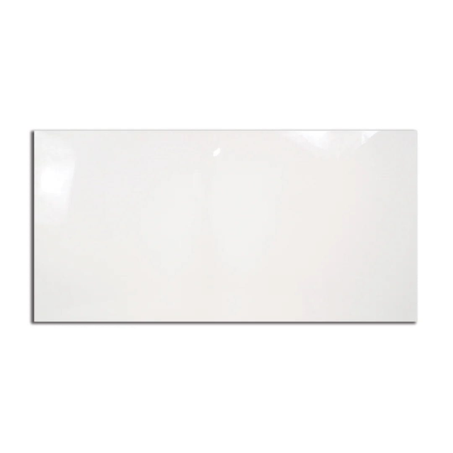 Plain White 24x48 Polished Porcelain Tile