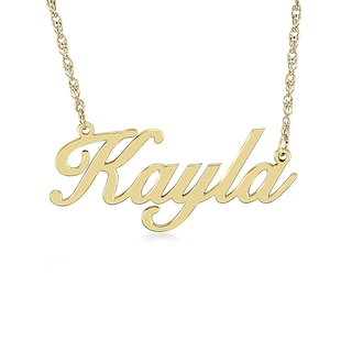 High Polish Name Necklace|Jared
