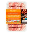 Waitrose 8 Honey & Rosemary Pork Chipolatas