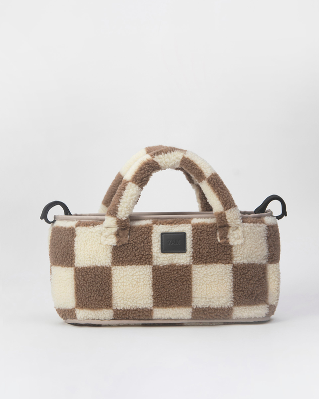 Romy Stroller Organizer - Checker Berber
