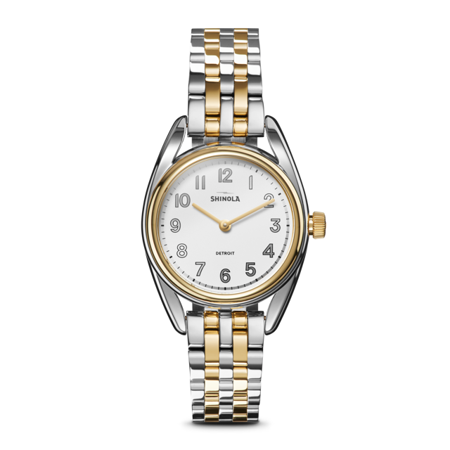 Derby Watch - Light Silver