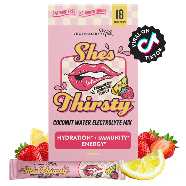 She’s Thirsty® Coconut Water Electrolyte Mix