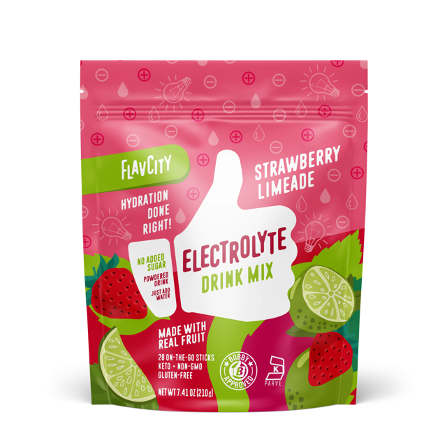 Strawberry Limeade Electrolyte Mix