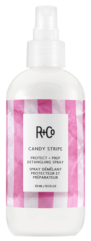 CANDY STRIPE Protect + Prep Detangling Spray