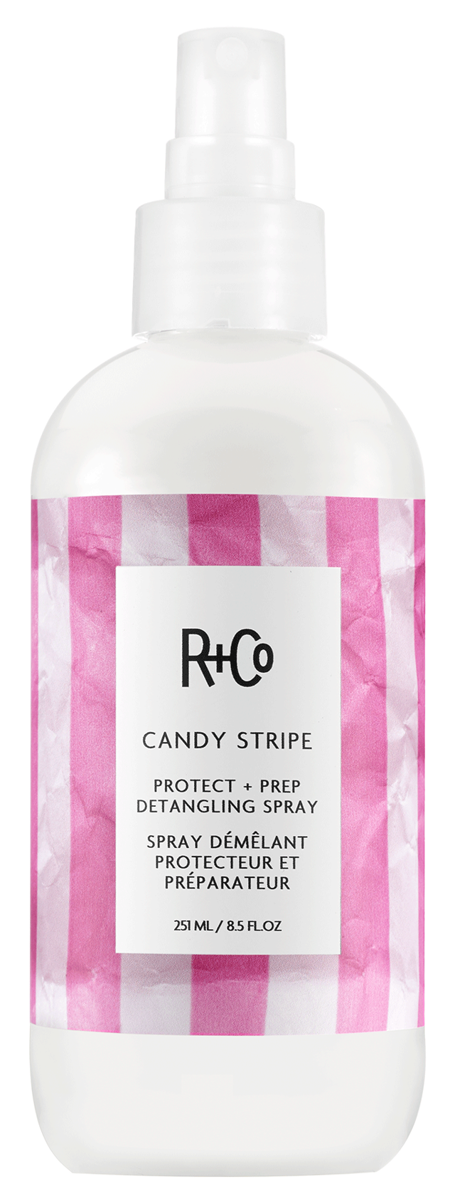 CANDY STRIPE Protect + Prep Detangling Spray
