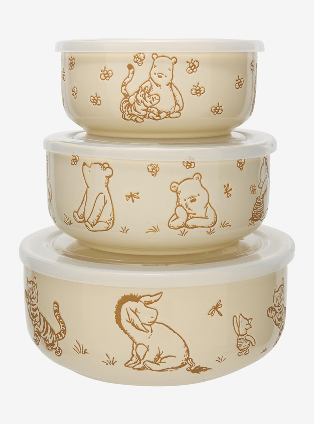 Disney Winnie the Pooh Storybook Storage Bowl Set — BoxLunch Exclusive