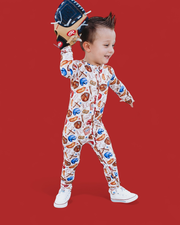 TAKE ME OUT TO THE BALL GAME DREAM ROMPER