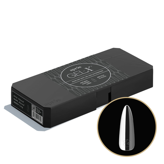 Gel-X® Natural Almond Long Box of Tips - Mini (280pcs)