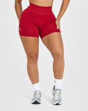 Effortless Seamless Shorts | Toasted Red