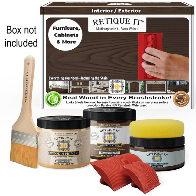 Multi-purpose Wood'n Kit (Med) - Black Walnut