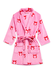 Shiraleah Bow Robe, Pink
