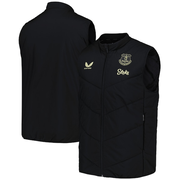 Everton Castore Coaches Training Gilet - Black