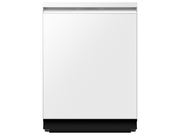 38 dBA quiet Bespoke dishwasher with 3rd rack, Energy Star certification, StormWash+, & Smart Dry with AutoRelease door in White Glass | Samsung US