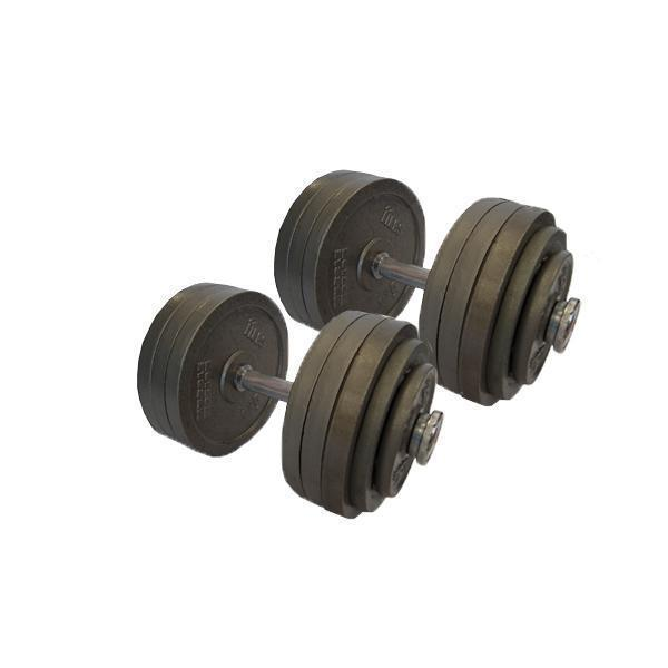 Muscle Motion Cast Iron Adjustable Standard Dumbbells 20/30/40/60/80/100/120kg set