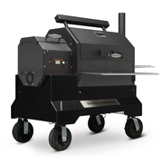 Yoder Smokers YS640s Pellet Grill on Competition Cart