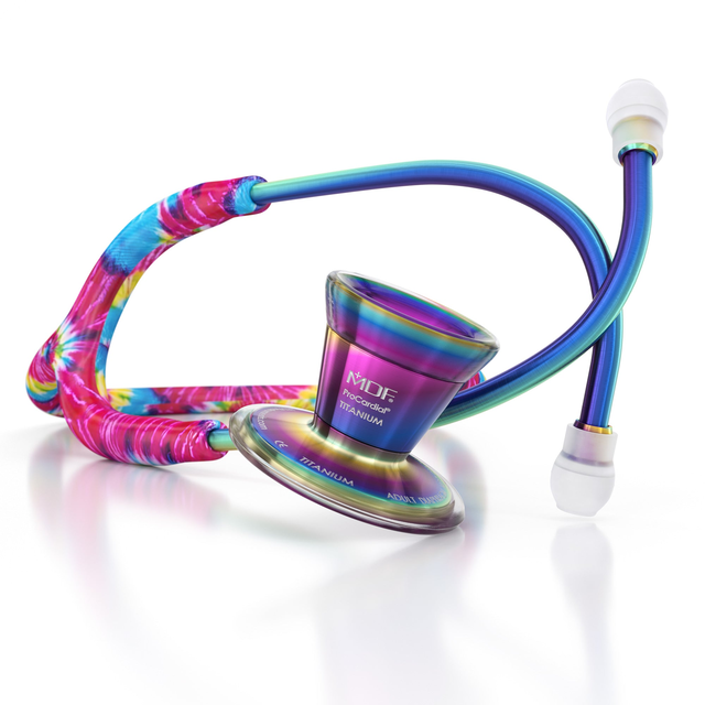 ProCardial® Titanium Cardiology Stethoscope - Haight-Ash/Kaleidoscope