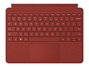 Microsoft KCT-00061 Surface Go Type Cover Keyboard/Cover Case - Poppy Red - Stain Resistant - Alcantara Body