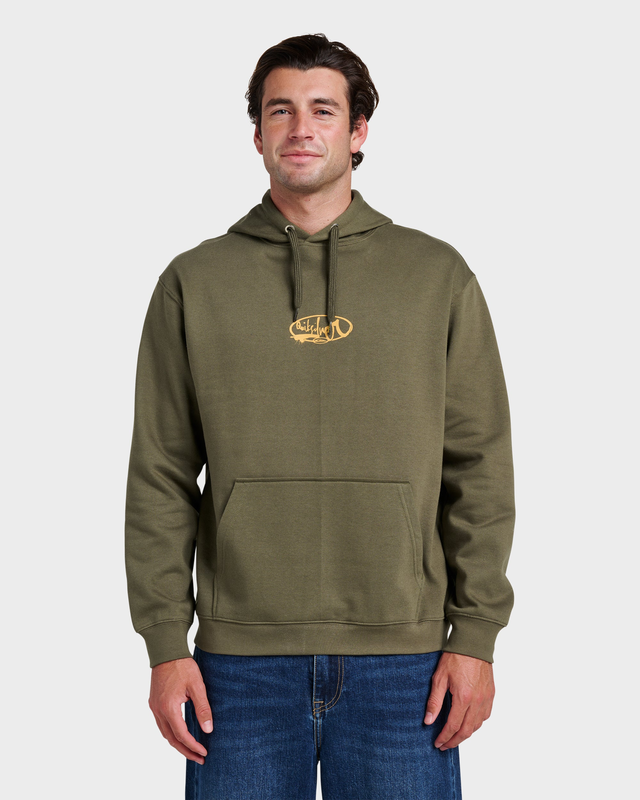 Graphic Hoodie - Grape Leaf