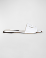 Cutout DG Flat Slide Sandals