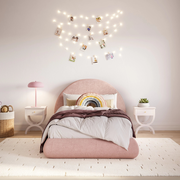 Kids Luna Bed Set: Bed Frame and Headboard Set