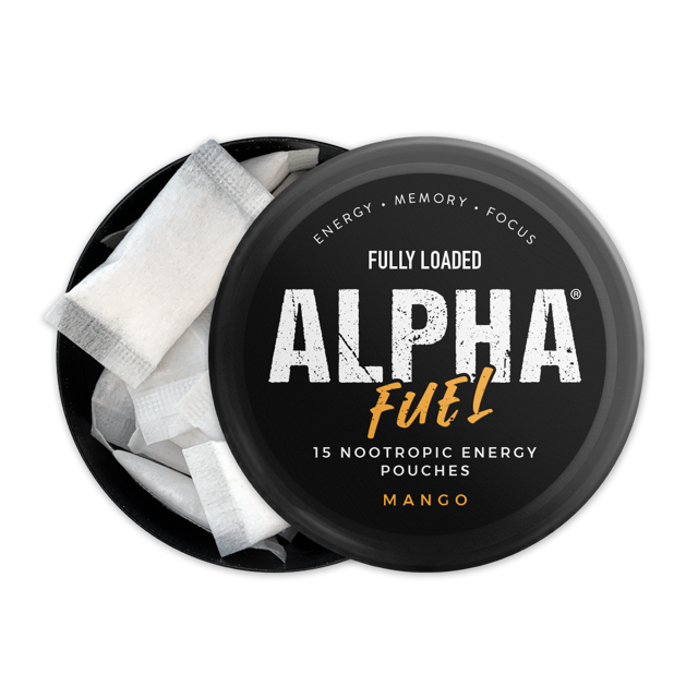 Mango ALPHA Fuel Nootropic Energy Pouches
