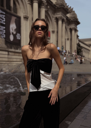 Lora Strapless Camisole White