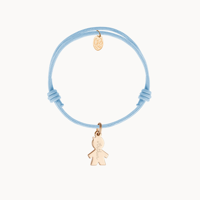 Bracciale personalizzato con mini charm Bambino