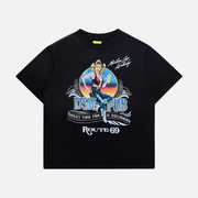 Diet Starts Monday Pub Vintage Black T-Shirt