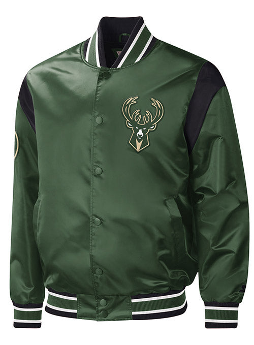 Starter Satin Force Play Milwaukee Bucks Jacket