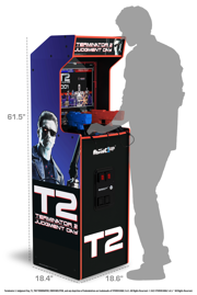 Terminator 2 Deluxe Arcade Machine