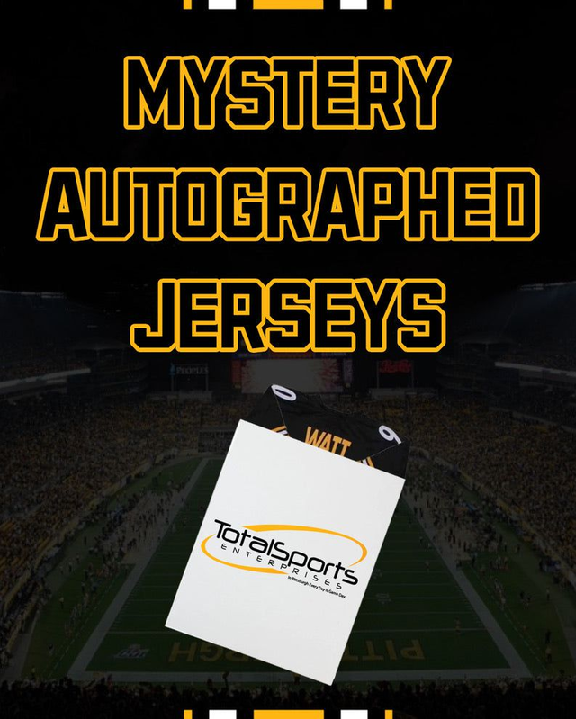 Pittsburgh Football Signed Jersey Mystery Box (Wild Card Edition)
