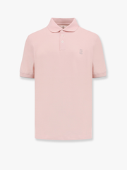 Cotton polo shirt with iconic embroidery