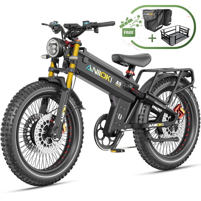 2025 Version A9 Pro Max Dual Motor Ebike