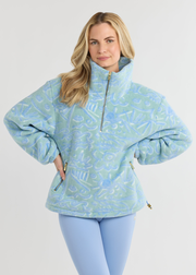 Hartley Pullover in Sherpa Fleece (Sageborn)