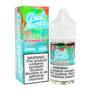 Sour Watermelon Strawberry Iced by Cloud Nurdz TFN Salts 30ml