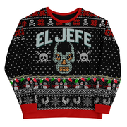 EL JEFE Navidad Sweatshirt - Fleece-lined