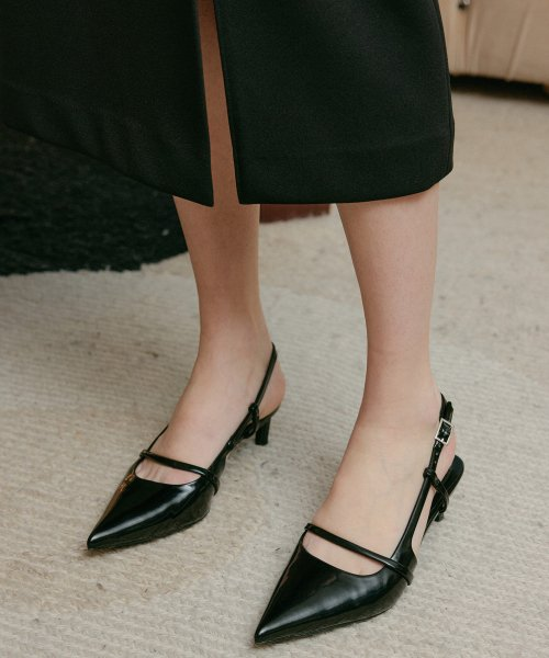 끌로에 슬링백 슈즈 / CHLOE SLING BACK SHOES_2typs