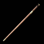 Dragon Pattern Alloy Gold Stainless Steel Cane Sword(US ONLY）-GS65