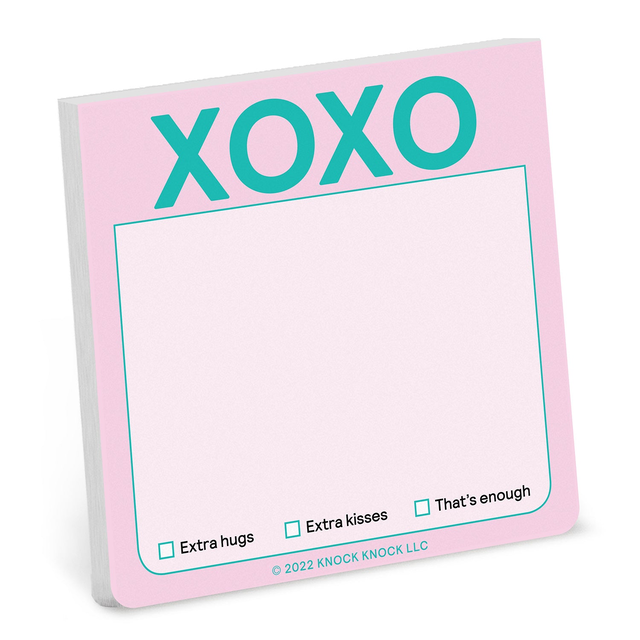 XOXO Sticky Notes (Pastel Version)