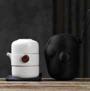 Two-Cup Travel Teapot Set