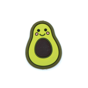 Happy Avocado Silicone Focal Bead