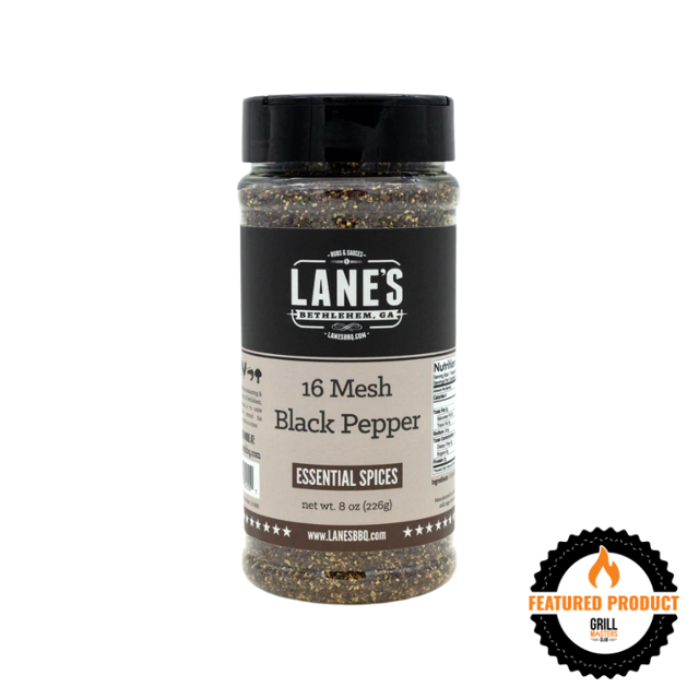 Lane's 16-Mesh Black Pepper (8 oz)
