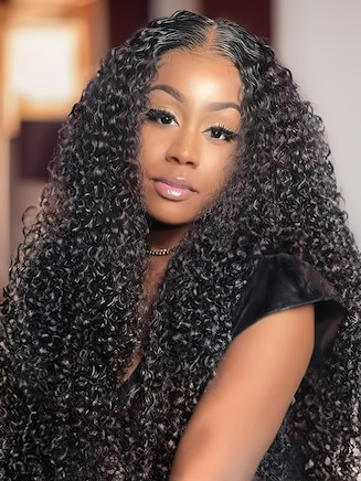 UNice Hair 3 Bundles Peruvian Jerry Curly Virgin Hair Weave