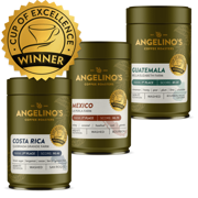 Cup of Excellence Variety | #3 Costa Rica, #1 Mexico, #1 Guatemala (225 grams)