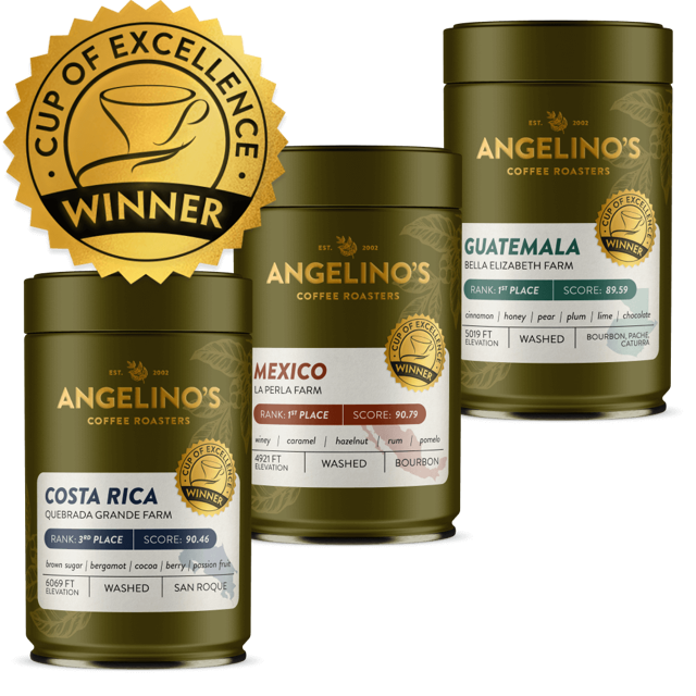Cup of Excellence Variety | #3 Costa Rica, #1 Mexico, #1 Guatemala (225 grams)