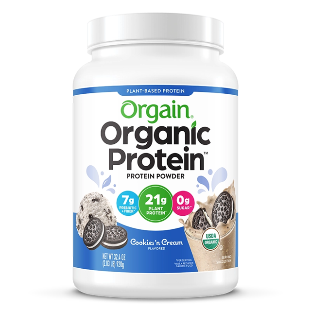 Organic Protein™ Plant Based Protein Powder - Cookies 'n Cream