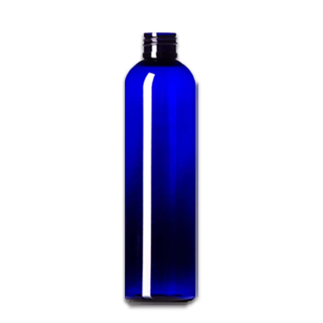 16 oz Blue PET Plastic Cosmo Bottle (caps NOT included)