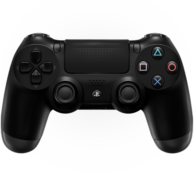 JET BLACK PS4 CUSTOM MODDED CONTROLLER