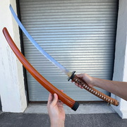 Curved 42" Carbon Steel Katana Sword