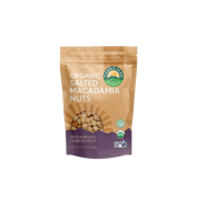 Organic <br> Roasted Salted Macadamia Nuts
